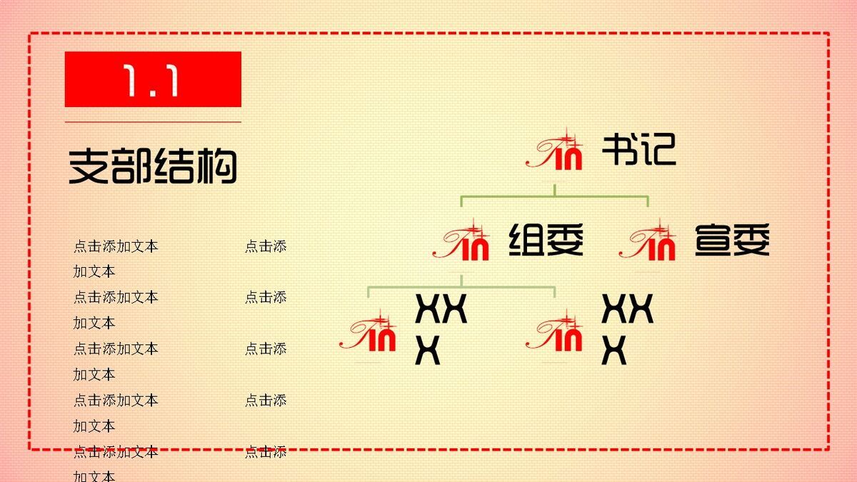 党支部书记述职PPT5
