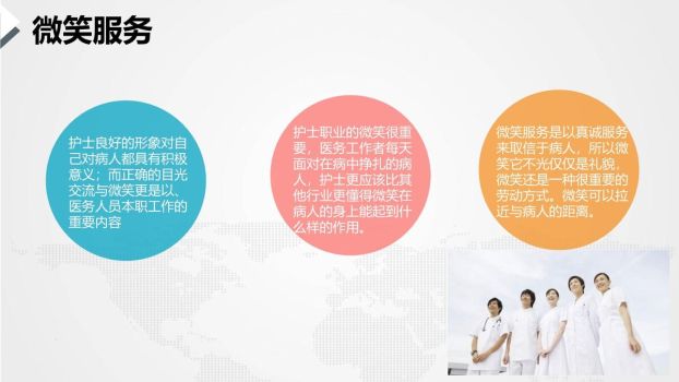 护理服务礼仪培训PPT模板4
