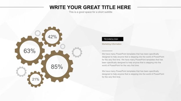 酷黑高端商务PPT模板5