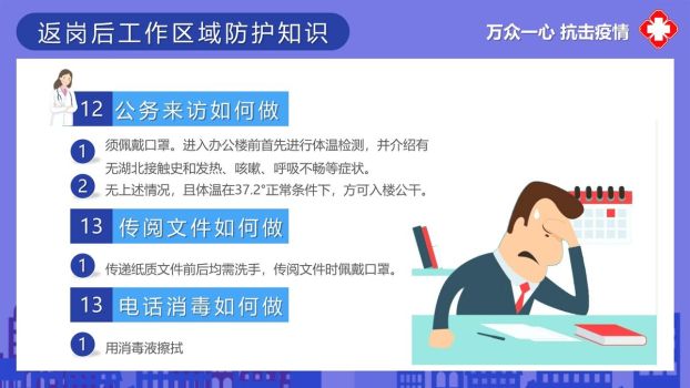 复工防疫健康防护PPT5