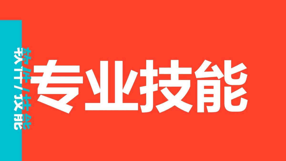 动态效果个人求职简历PPT模板2