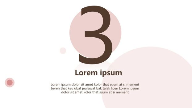 简约环形元素通用PPT模板1