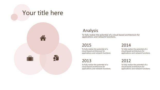 简约环形元素通用PPT模板2