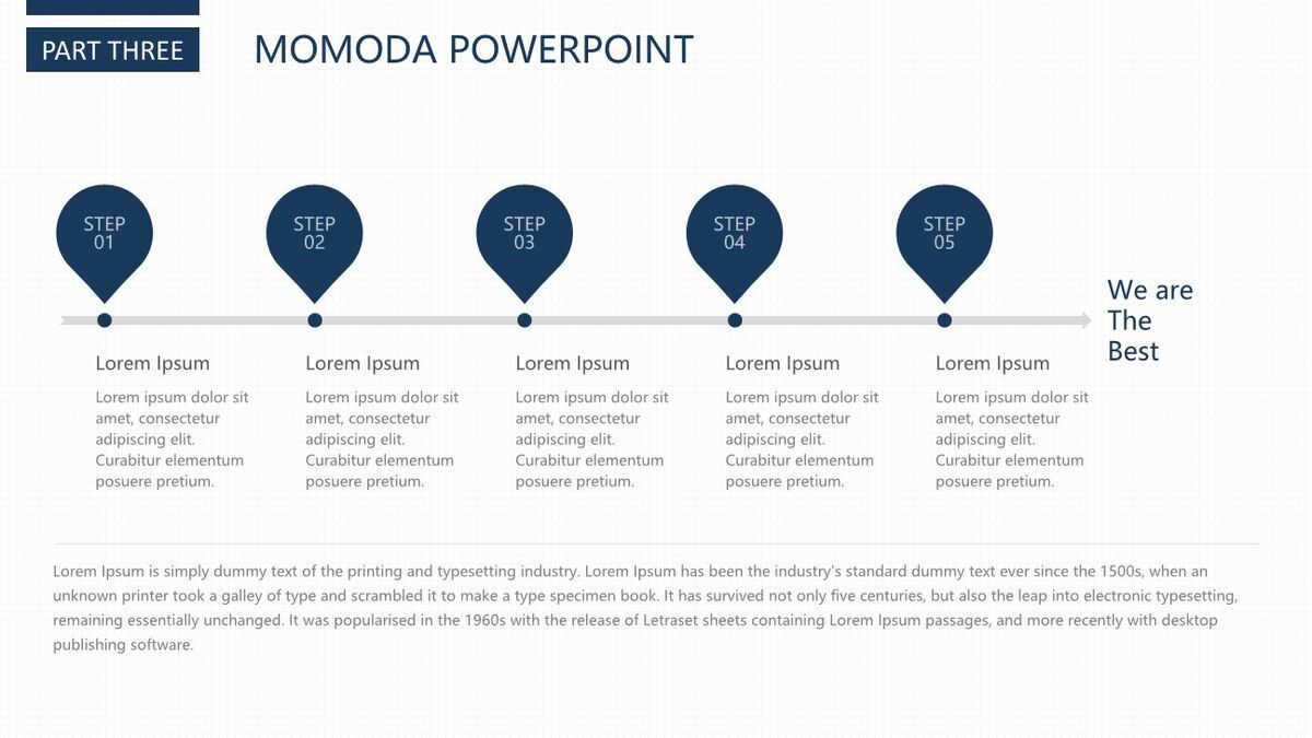 清新风格多功能精品PPT模板6