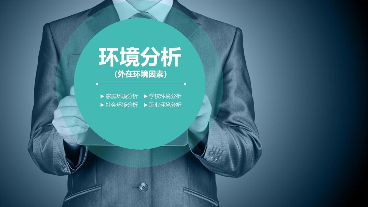 大学生职业规划PPT模板3