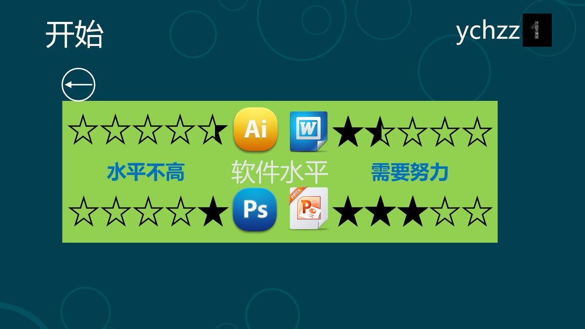Win8磁贴风格自我介绍PPT8