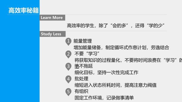 《如何高效学习》读书笔记PPT6