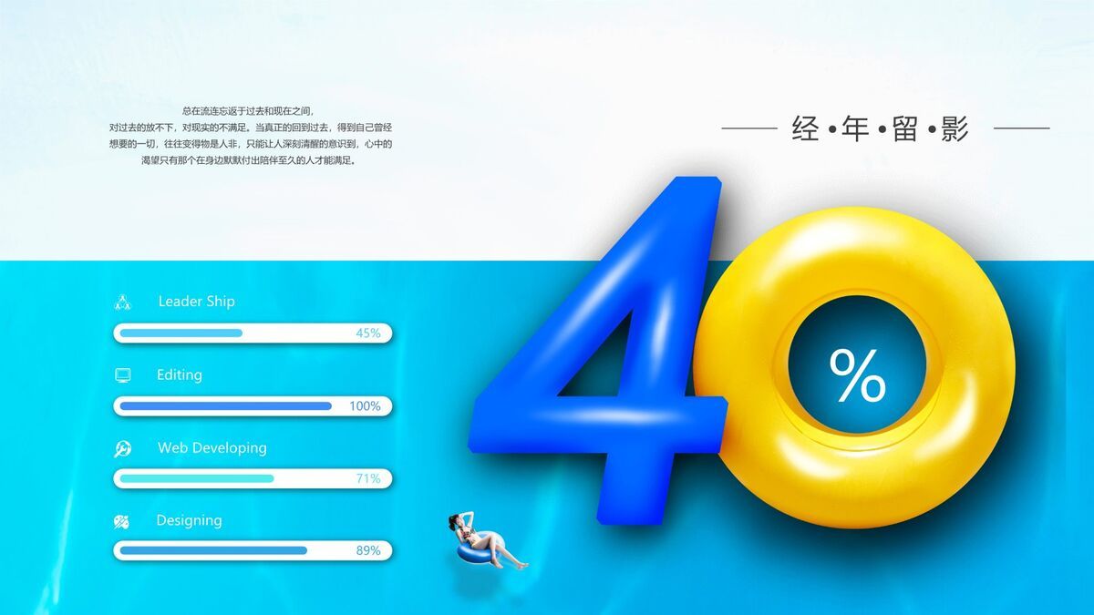 海滨度假旅游主题PPT模板9