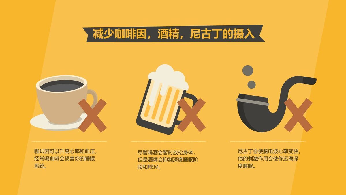熬夜的危害与改善策略PPT课件7