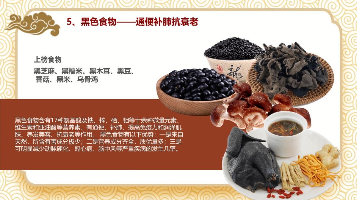 食疗养生指南PPT模板1