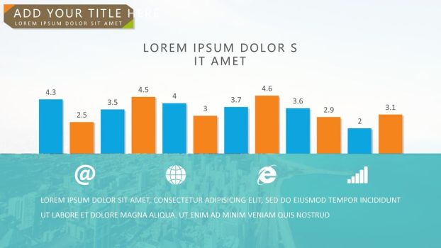 大色块动态排版PPT8