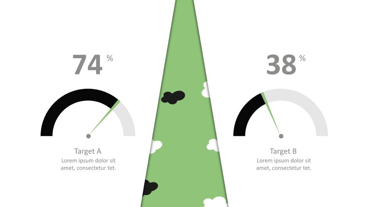 清新卡通云朵儿童教育课件PPT模板2