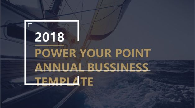 时尚杂志风格图文排版PPT模板0