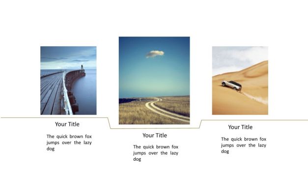 时尚杂志风格图文排版PPT模板5