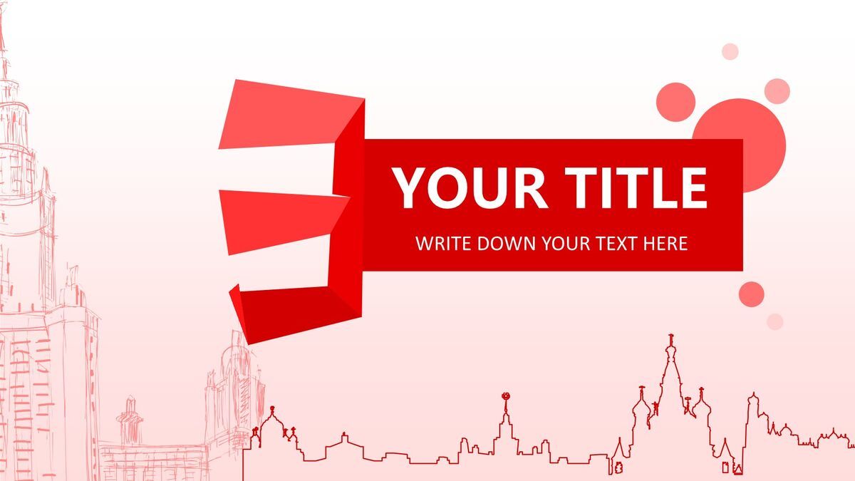 创意折纸艺术风格PPT模板2