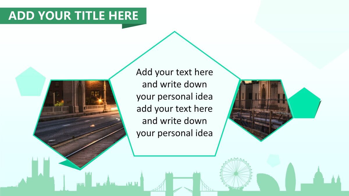 创意折纸艺术风格PPT模板7