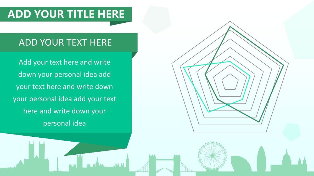 创意折纸艺术风格PPT模板9