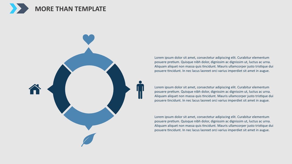 渐变条纹商务风PPT模板2