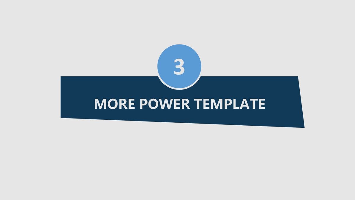 渐变条纹商务风PPT模板5