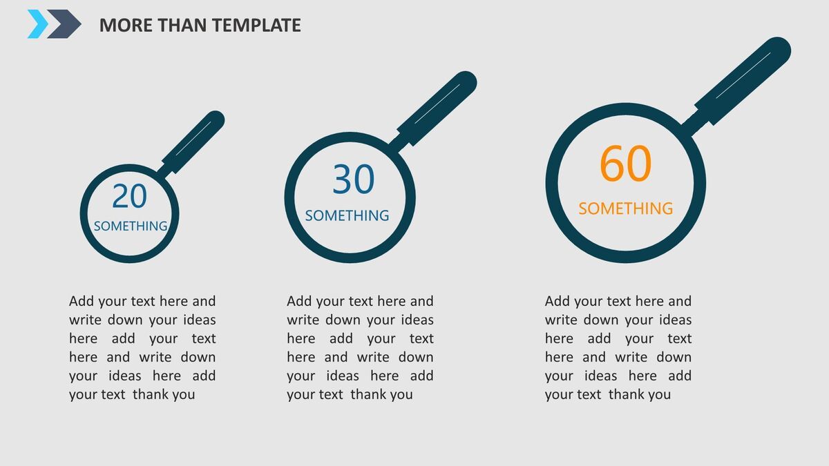 渐变条纹商务风PPT模板9
