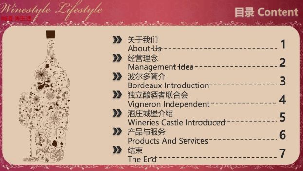 红酒品牌企业宣传介绍PPT模板1