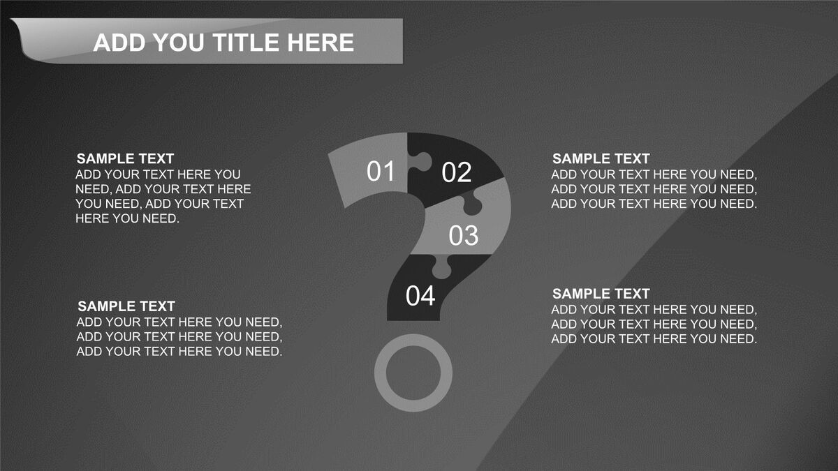 灰黑极简商务风PPT模板5