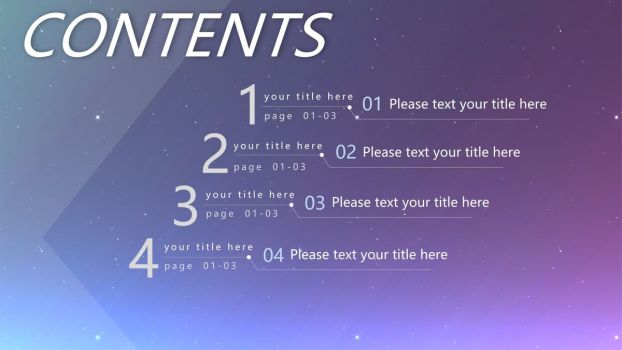 星空科技苹果风PPT模板6