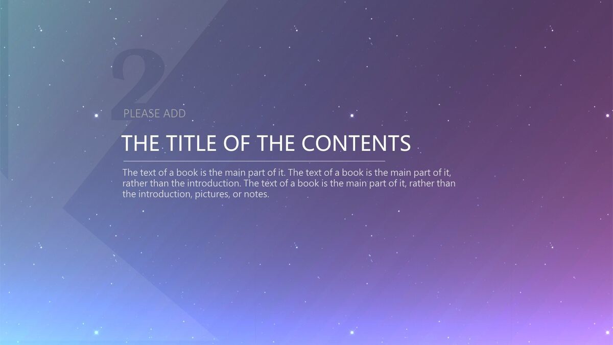 星空科技苹果风PPT模板9