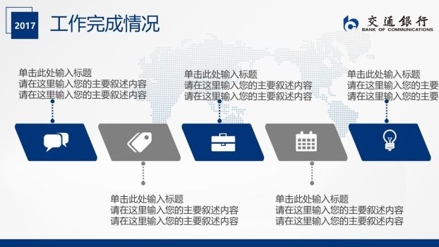 交通银行工作汇报PPT3