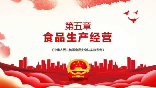 食品安全法解读培训PPT模板9