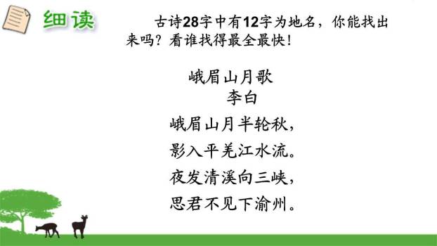 峨眉山月歌PPT课件12