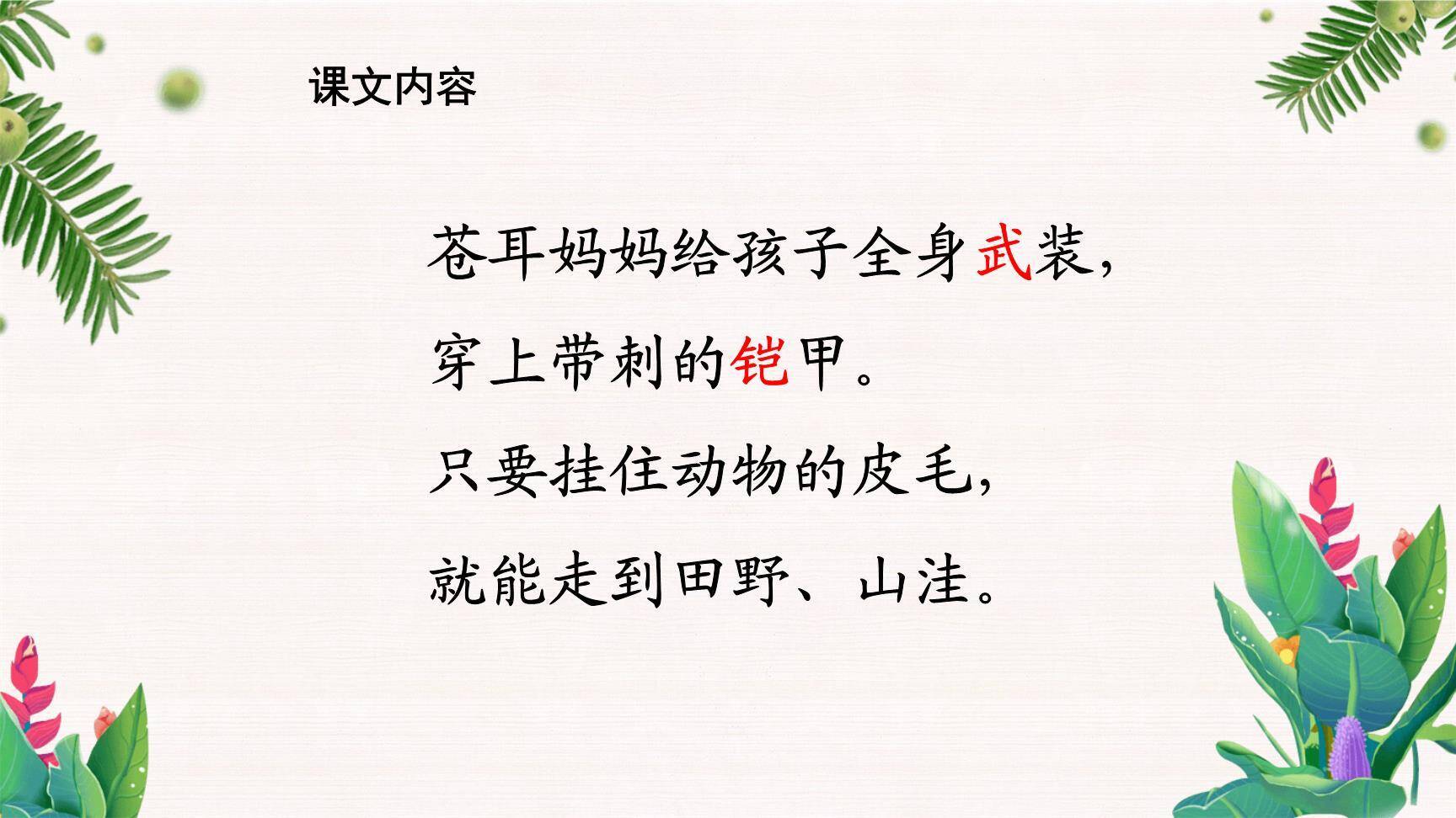 植物妈妈有办法PPT课件53