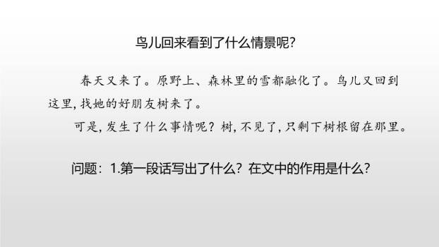 去年的树PPT课件51