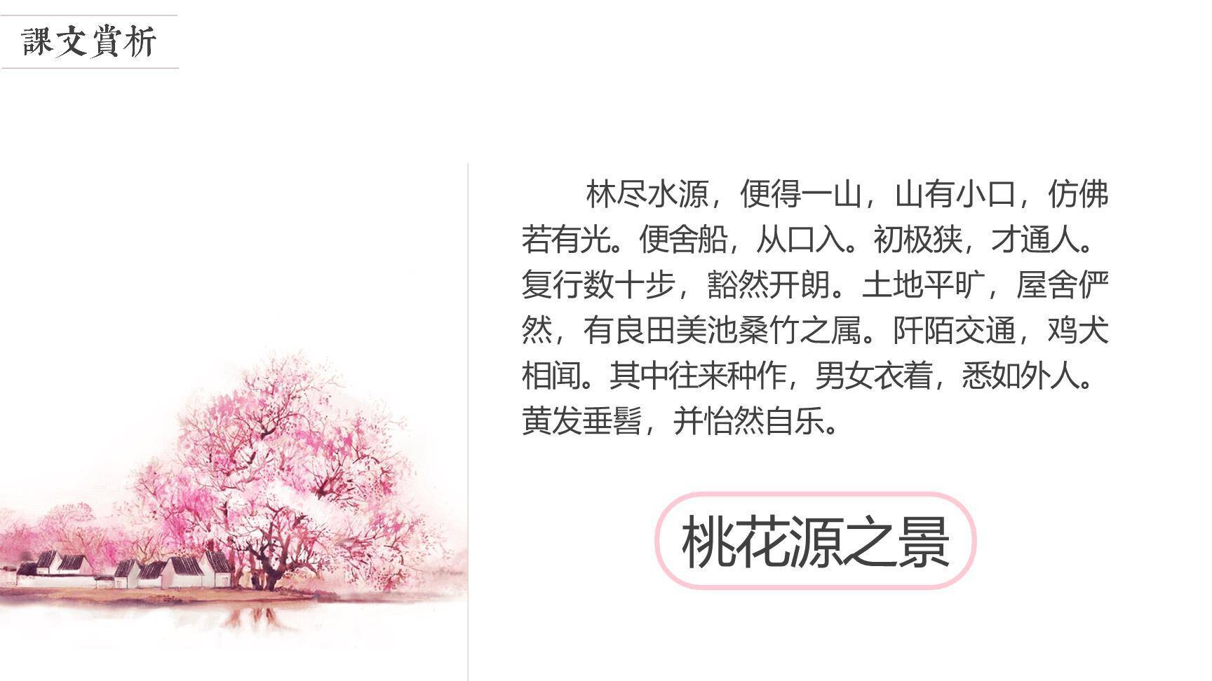 桃花源记PPT课件15