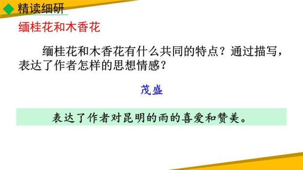 昆明的雨PPT课件78