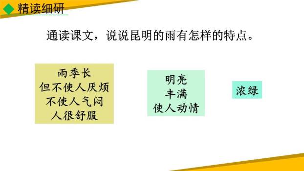 昆明的雨PPT课件71