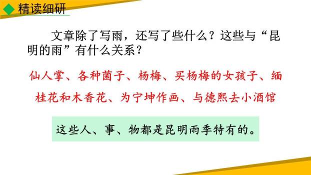 昆明的雨PPT课件72