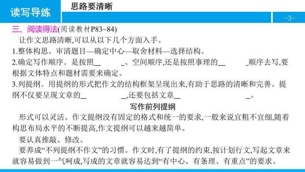 思路要清晰PPT课件17