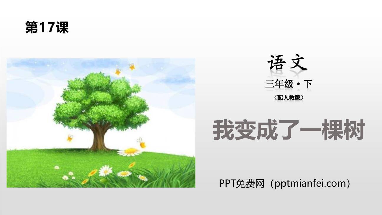 我变成了一棵树PPT课件20