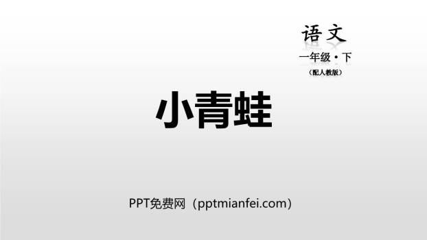 小青蛙PPT课件20