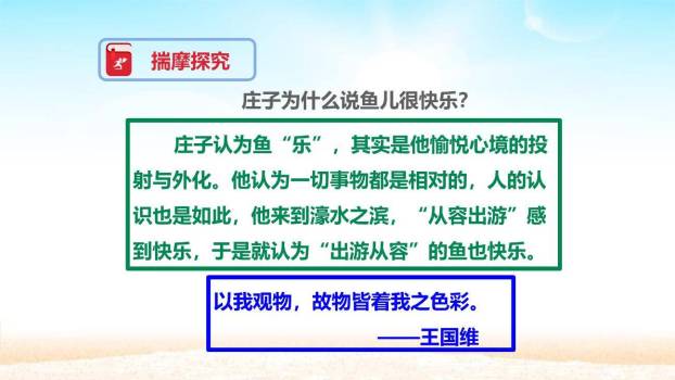 庄子与惠子游于濠梁之上PPT课件37