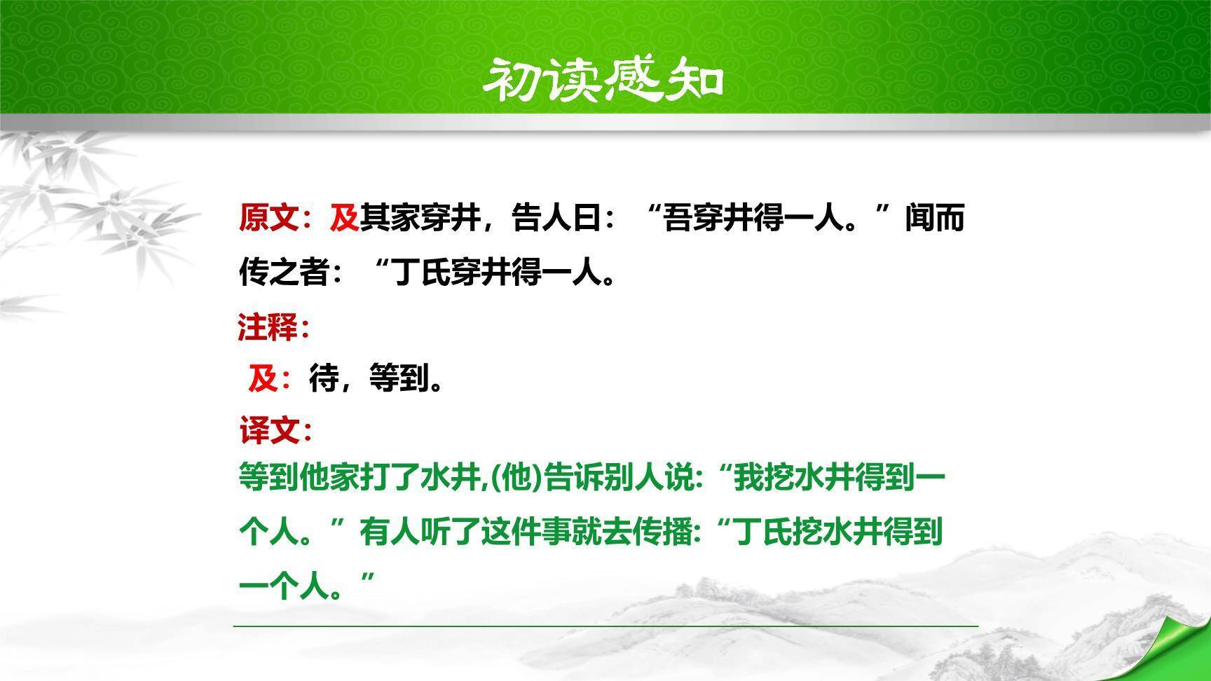 穿井得一人PPT课件22