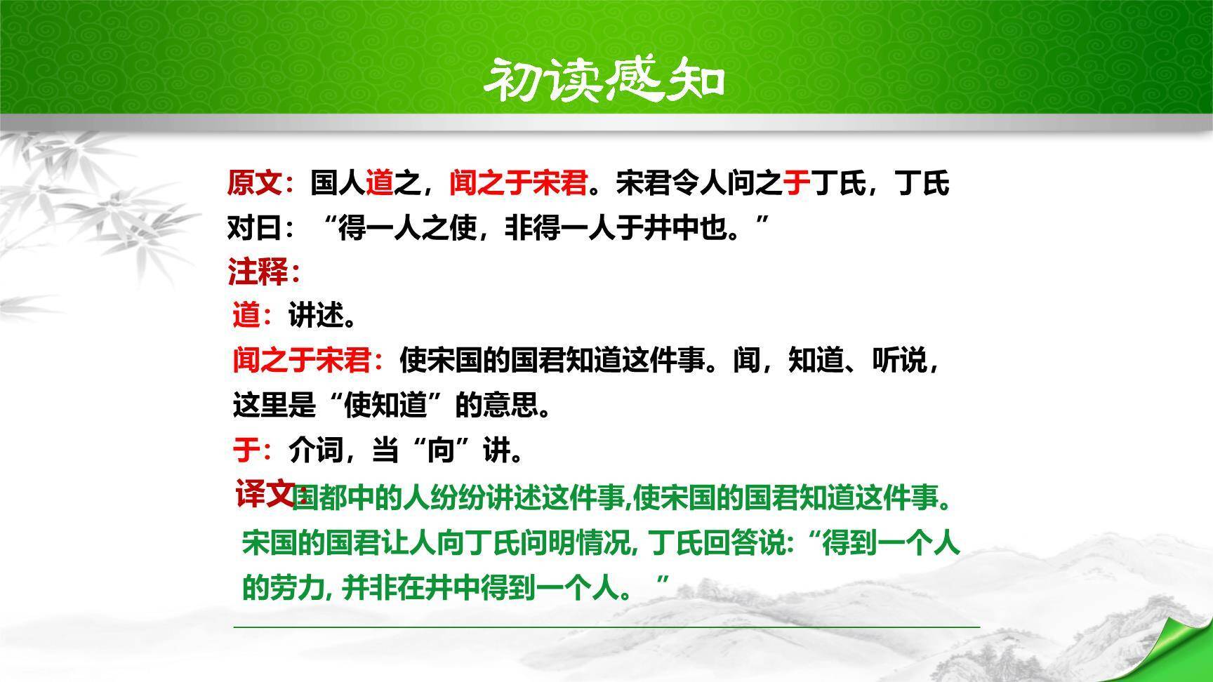 穿井得一人PPT课件23