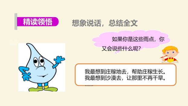 雨点儿PPT课件17