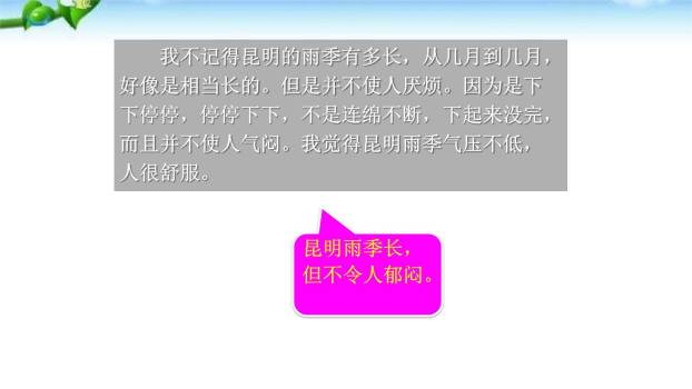 昆明的雨PPT课件69