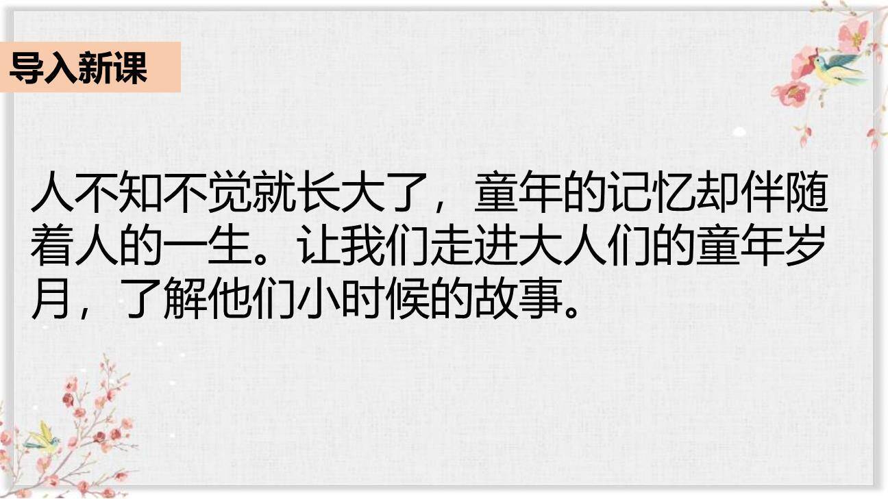 走进他们的童年岁月PPT课件11