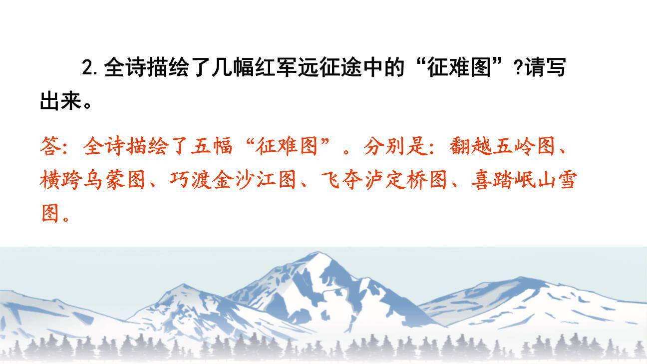 七律长征PPT课件33