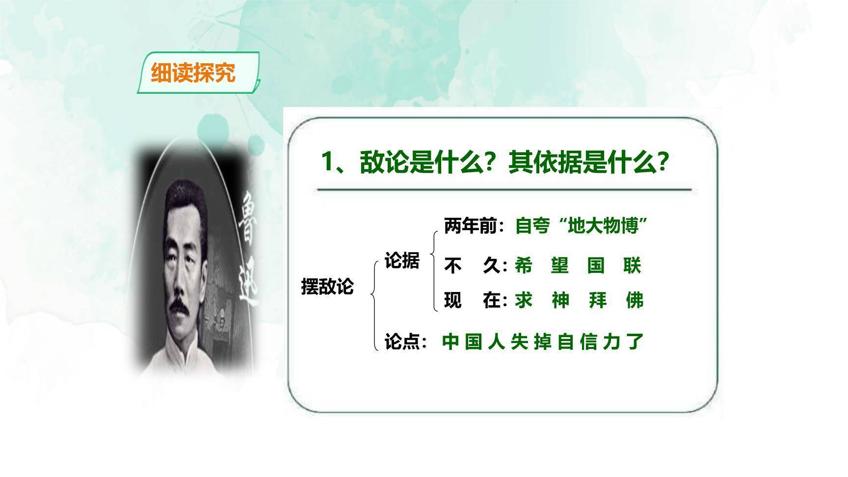 中国人失掉自信力了吗PPT课件53