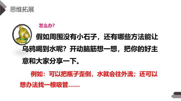 乌鸦喝水PPT课件63
