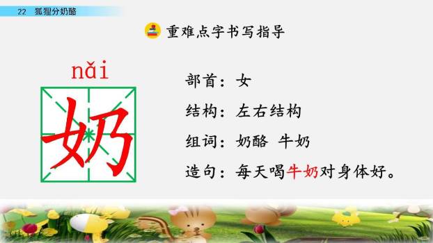 狐狸分奶酪PPT课件57